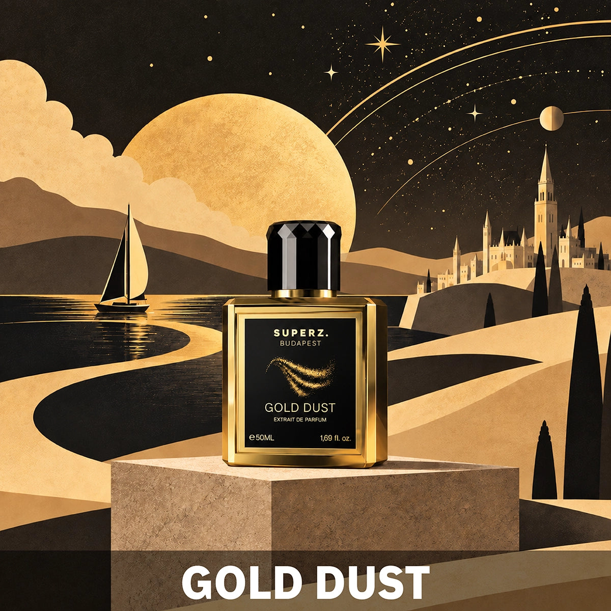 Gold Dust - 50 ml Extrait De Parfum - Férfi