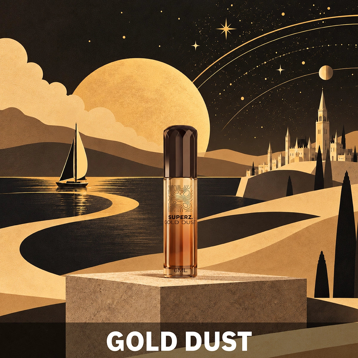 Gold Dust - 6 ml exclusive 100% parfümolaj - Férfi