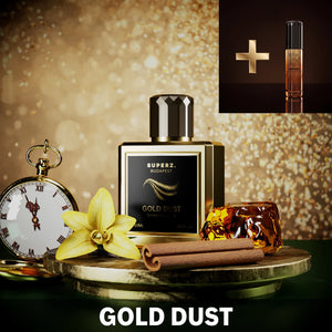 Gold Dust 1+1 akció - 50 ml Extrait De Parfum - Férfi +Ajándék: Gold Dust parfümolaj