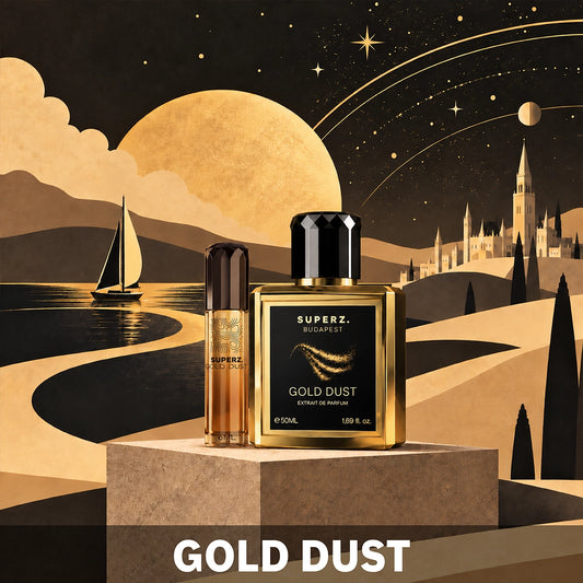 Gold Dust 1+1 akció - 50 ml Extrait De Parfum - Férfi +Ajándék: Gold Dust parfümolaj