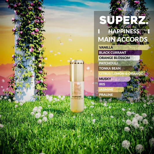 Happiness - 6 ml exclusive 100% parfümolaj - Női