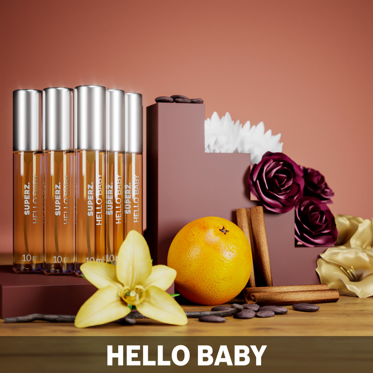 Hello Baby 5x10 ml Extrait De Parfum N i Superz