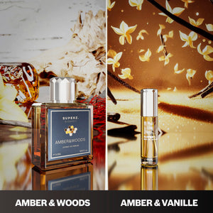 Amber&Woods 50 ml + Amber&Vanille 6 ml - Unisex