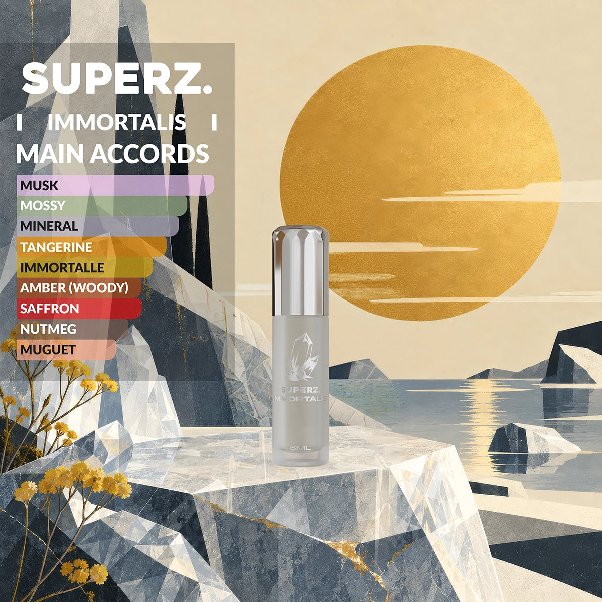 Immortalis - 6 ml exclusive 100% parfümolaj - Unisex