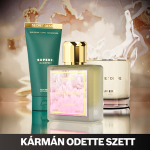 Kármán Odette szett - Secret Desire parfüm + kézkrém + gyertya