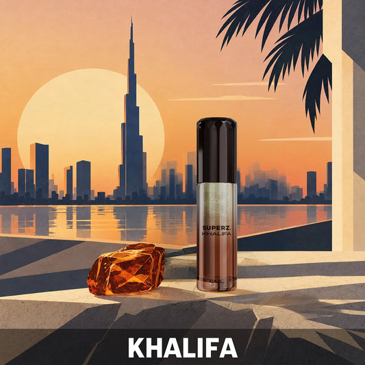Khalifa - 6 ml 100% parfümolaj - Férfi - Megújult dobozban!