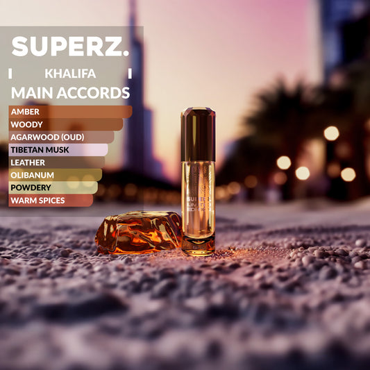 Khalifa - 6 ml 100% parfümolaj - Férfi - Megújult dobozban!