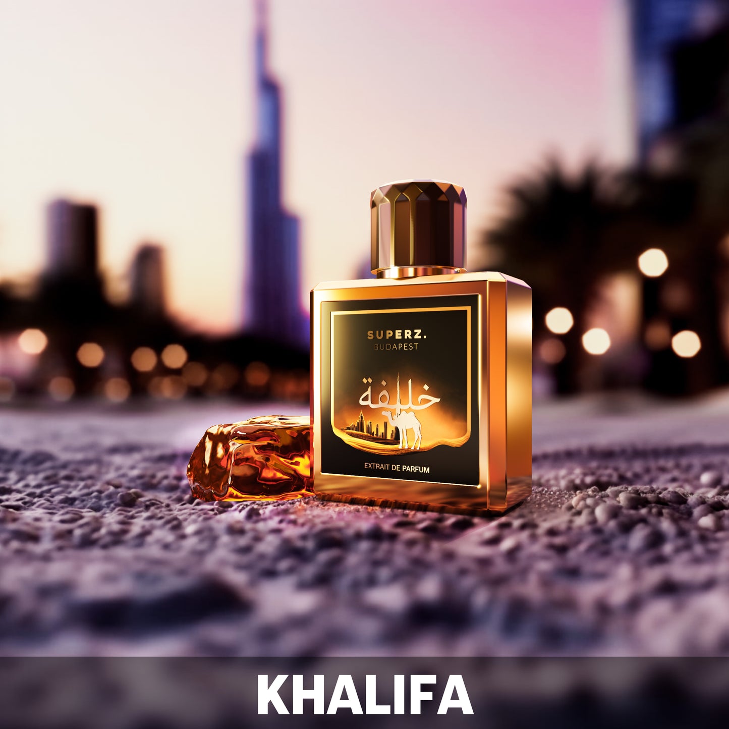 Khalifa - 50 ml Extrait De Parfum - Férfi - Megújult dobozban!