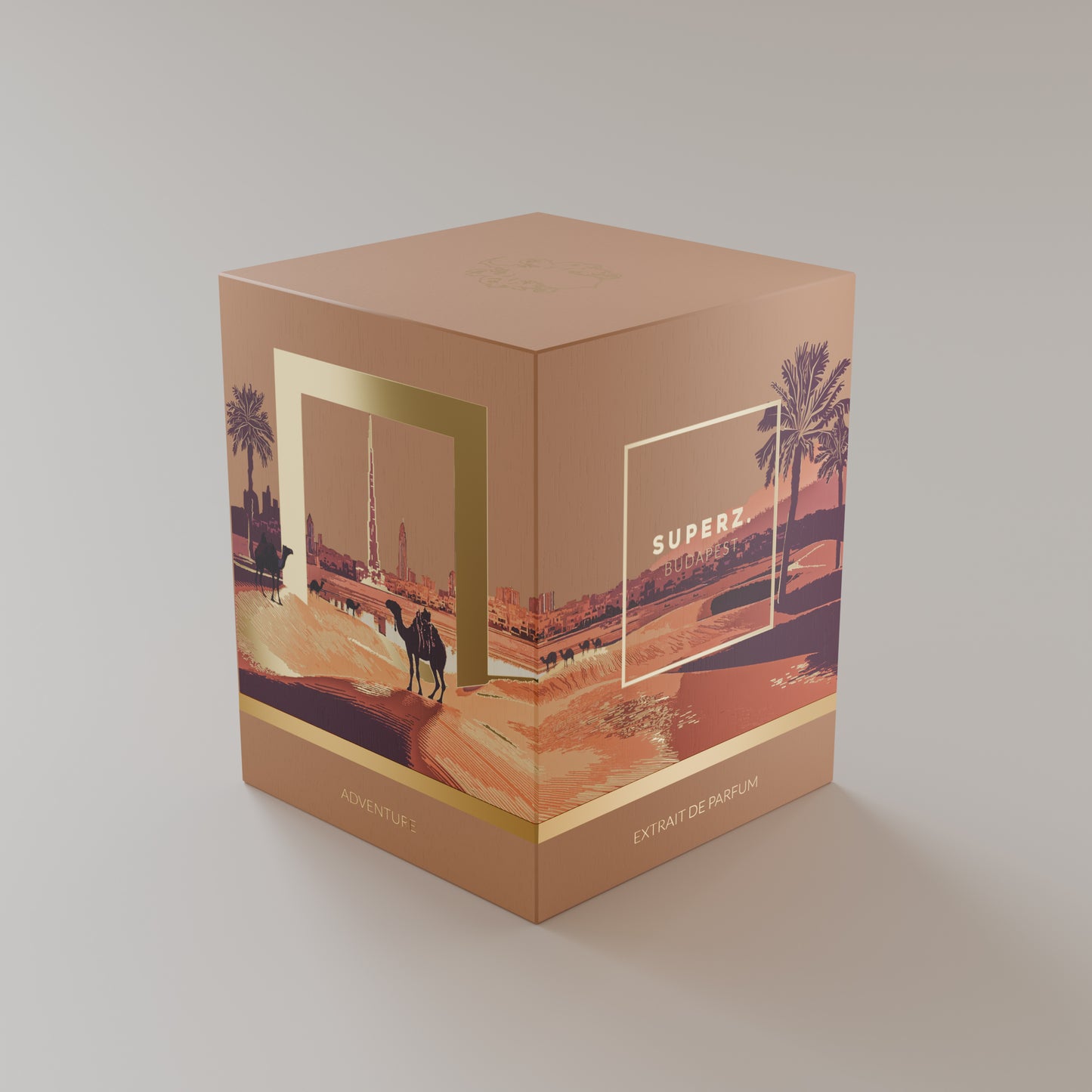 Khalifa - 50 ml Extrait De Parfum - Férfi - Megújult dobozban!