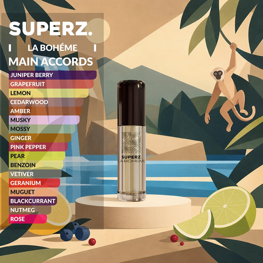 La Bohéme - 6 ml exclusive 100% parfümolaj - Férfi