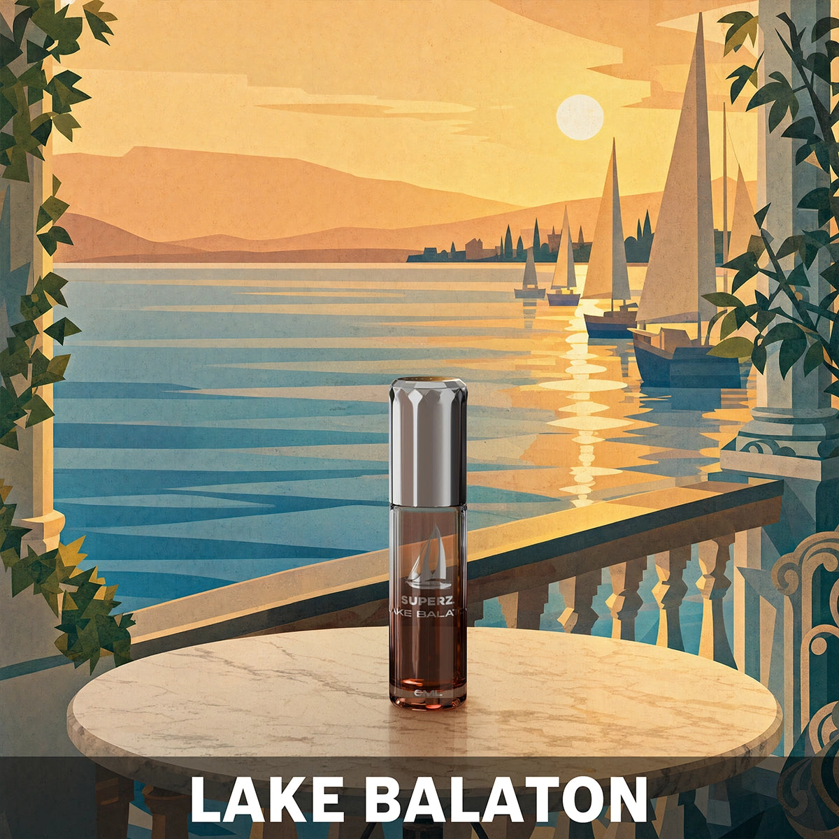 Lake Balaton - 6 ml 100% parfümolaj - Unisex