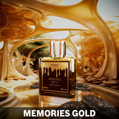 Memories Gold - 50 ml Extrait De Parfum - Unisex - Megújult dobozban!