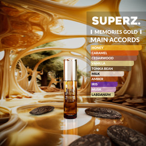 Memories Gold - 6 ml exclusive 100% parfümolaj - Unisex