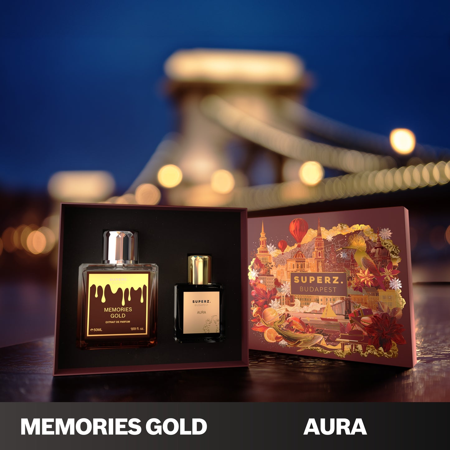 Gift Box - Memories Gold & Aura