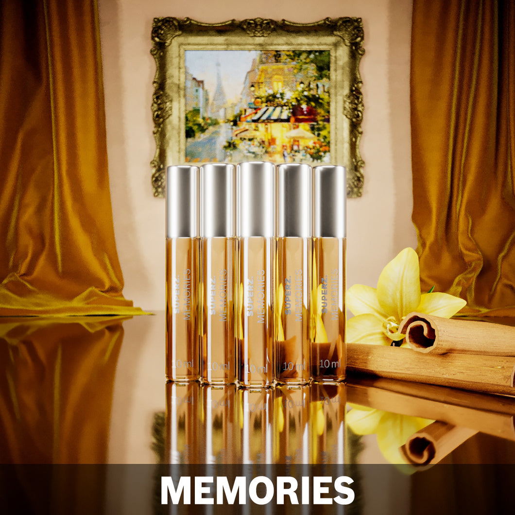 Memories - 5X10 ml Extrait De Parfum - Unisex