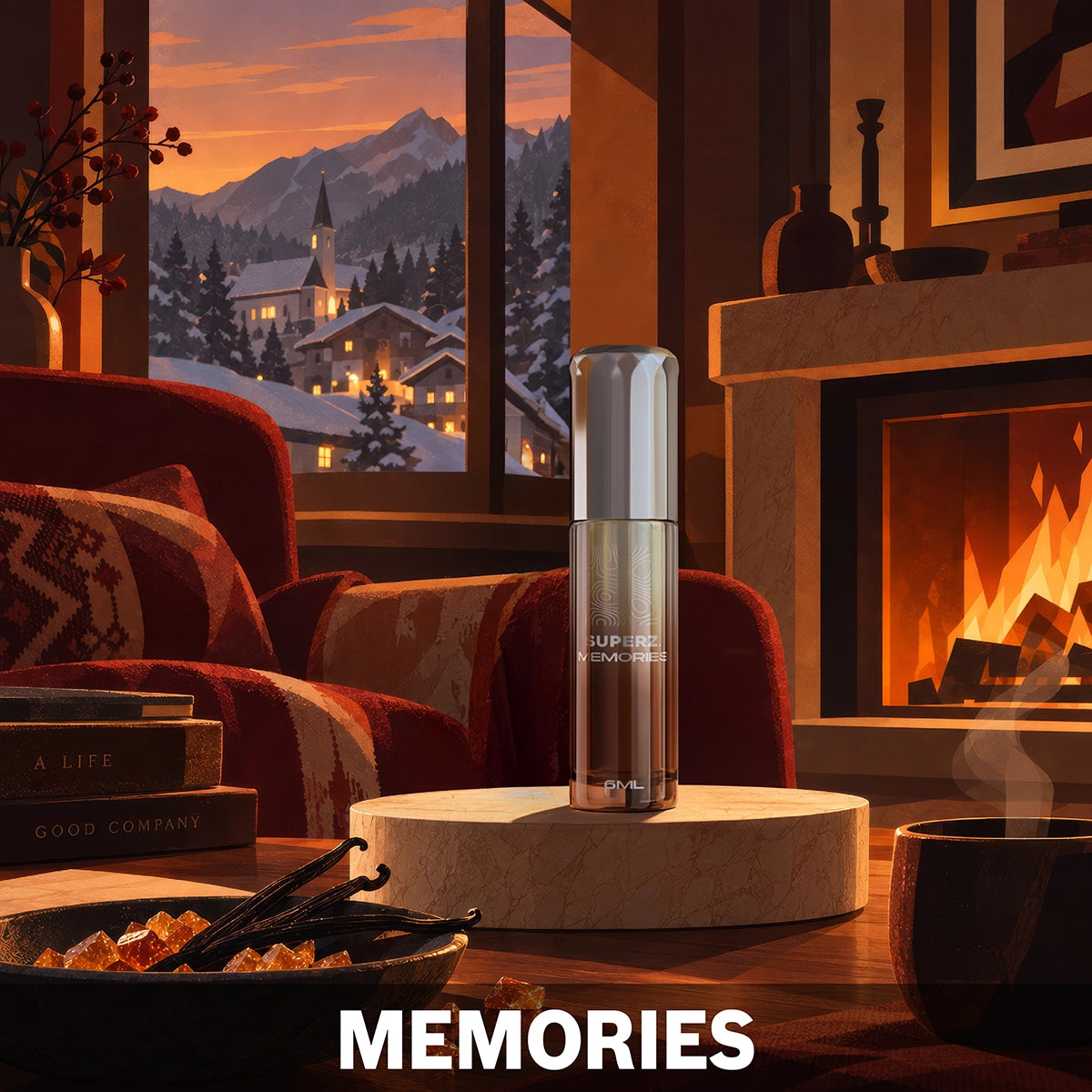 Memories - 6 ml exclusive 100% parfümolaj - Unisex