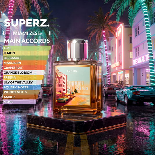 Miami Zest - VIP - 50 ml Extrait De Parfum - Unisex