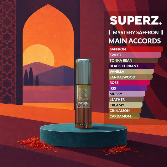 Mystery Saffron - 6 ml exclusive 100% parfümolaj - Unisex