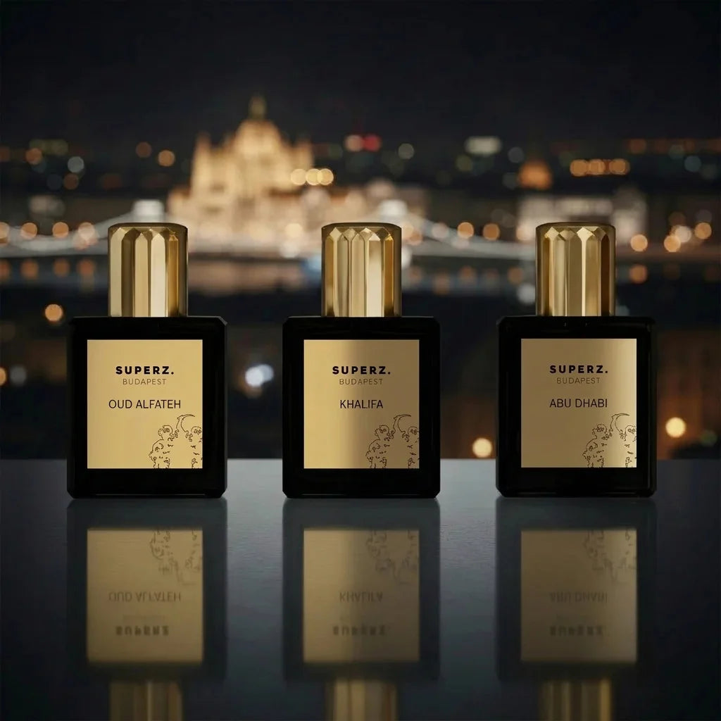 3x10 ml - Middle East Selection - Oud Alfateh & Khalifa & Abu Dhabi - Unisex/Férfi
