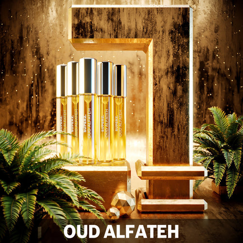 Oud Alfateh - 5X10 ml Extrait De Parfum - Unisex
