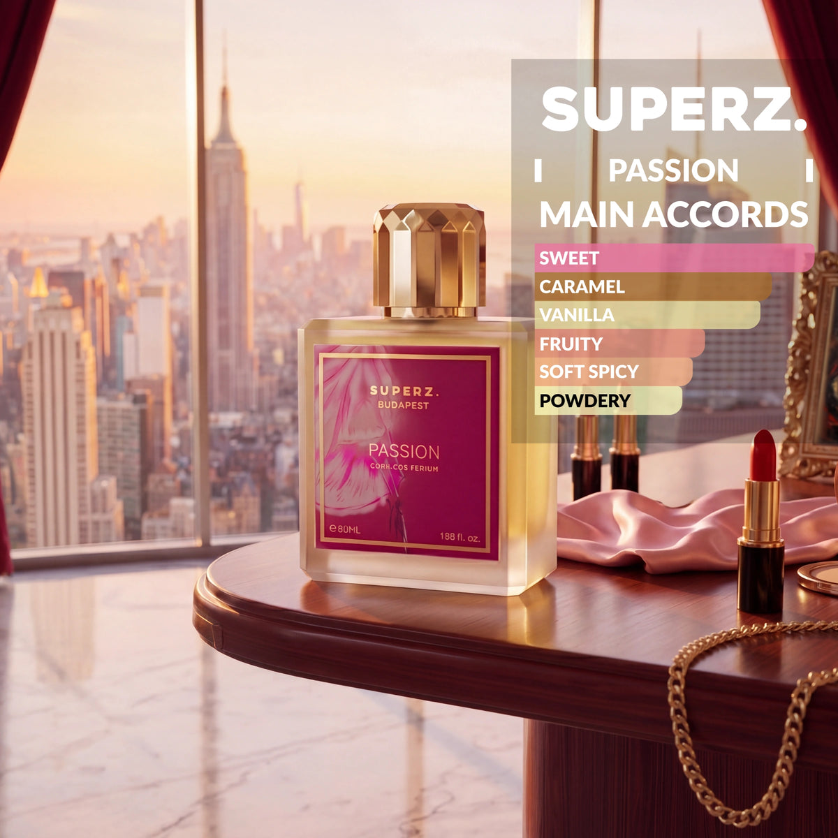Passion - 50 ml Extrait De Parfum - Női - Megújult dobozban!