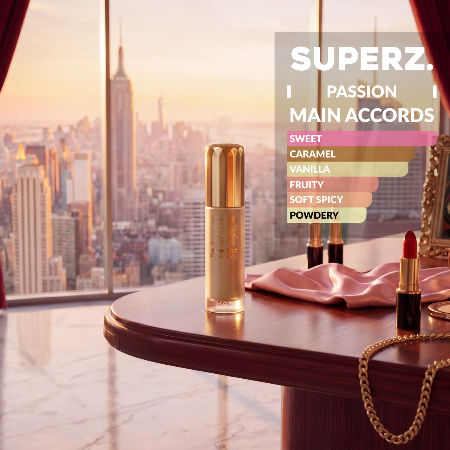 Passion - 6 ml 100% parfümolaj - Női