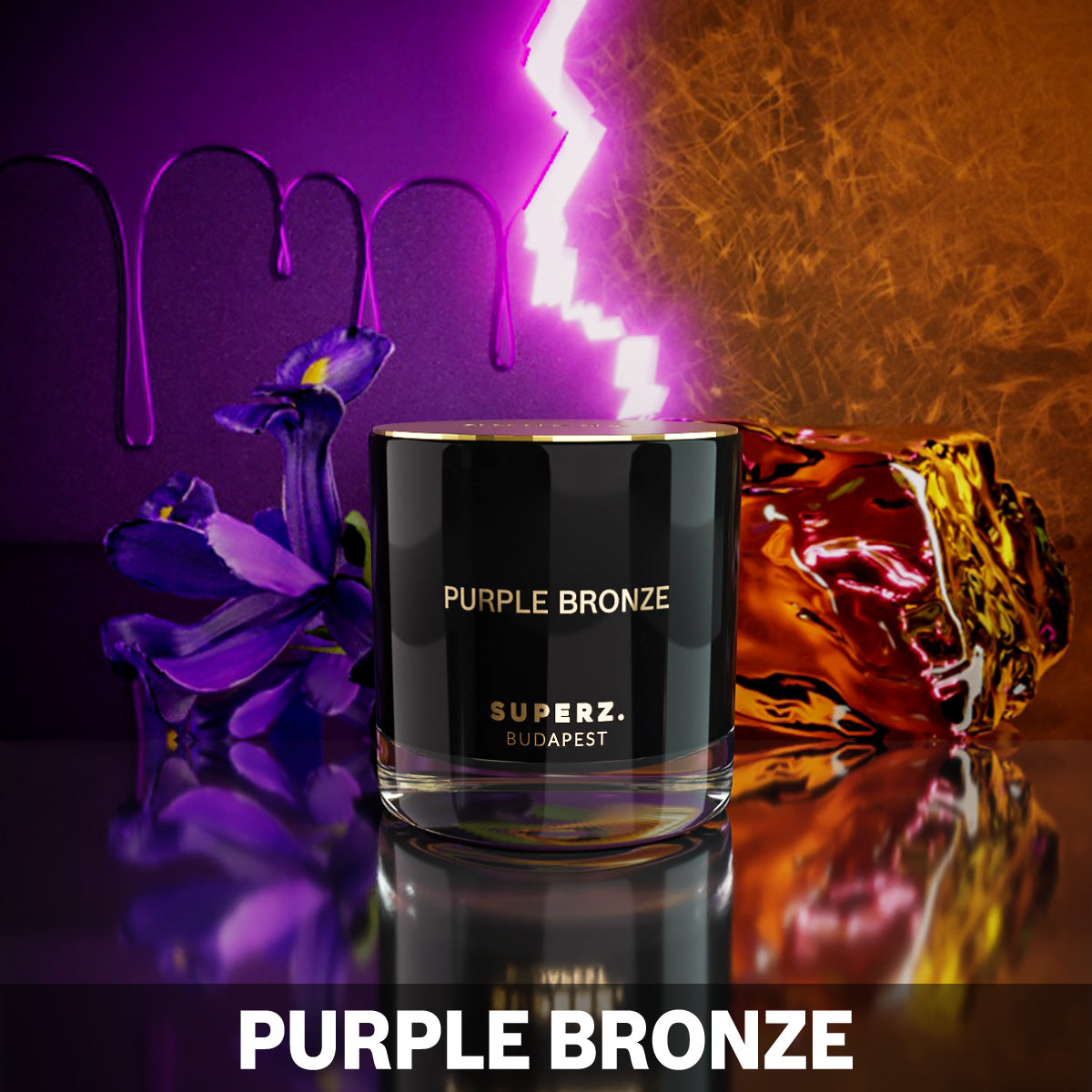 Purple Bronze - gyertya