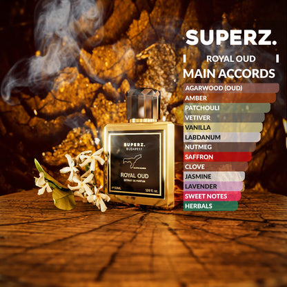 Royal Oud - 50 ml Extrait De Parfum - Férfi