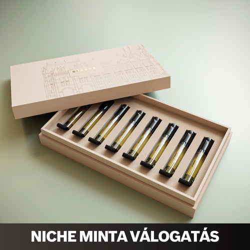 NICHE MINTA VÁLOGATÁS - 8x2 ml - Extrait De Parfum - DÍSZDOBOZBAN