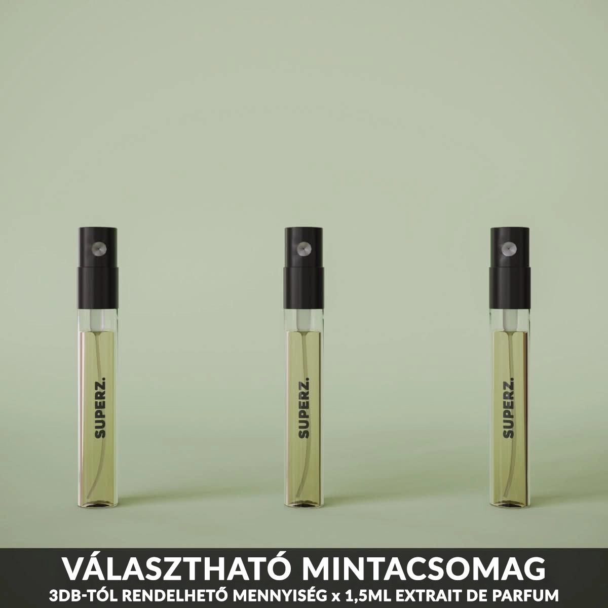VÁLASZTHATÓ MINTACSOMAG - 3db-tól x1,5 ml Extrait De Parfum - 7.500Ft-tól