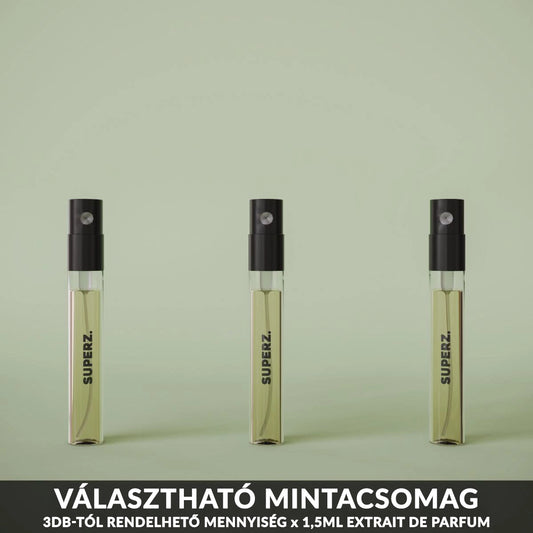 VÁLASZTHATÓ MINTACSOMAG - 3db-tól x1,5 ml Extrait De Parfum - 7.500Ft-tól