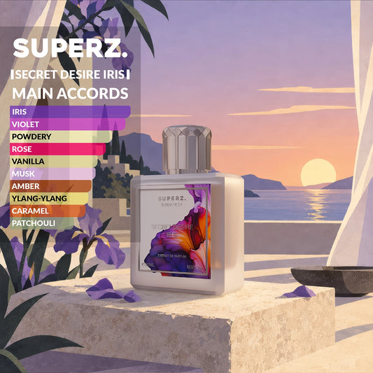 Secret Desire Iris -  50 ml Extrait De Parfum - Unisex