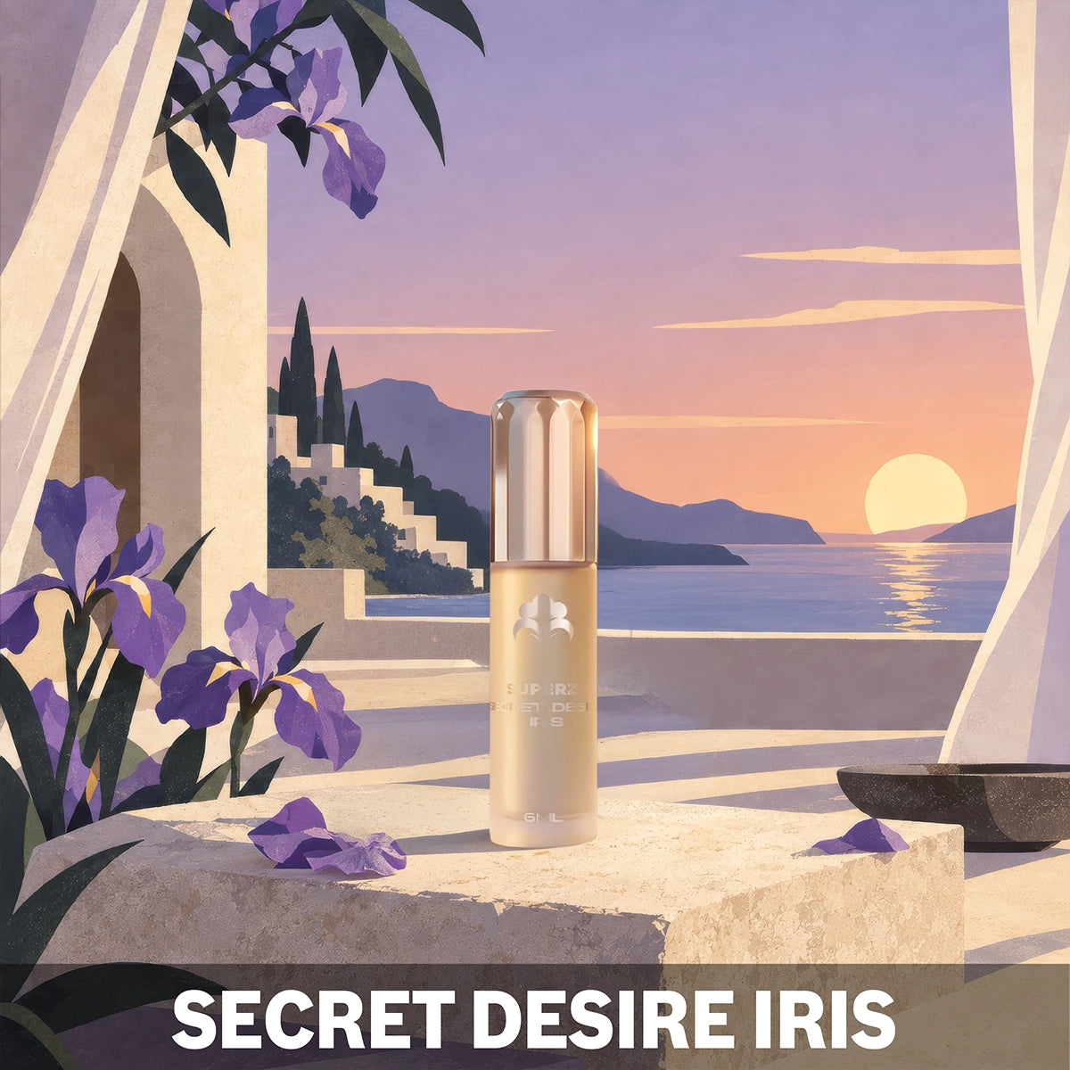 Secret Desire Iris - 6 ml 100% parfümolaj - Unisex