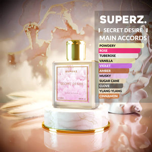 Secret Desire kézkrém + 50 ml Extrait de Parfum - Női