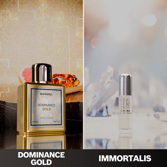SZETT - Dominance Gold 50ml & Immortalis 6ml - Férfi/Unisex