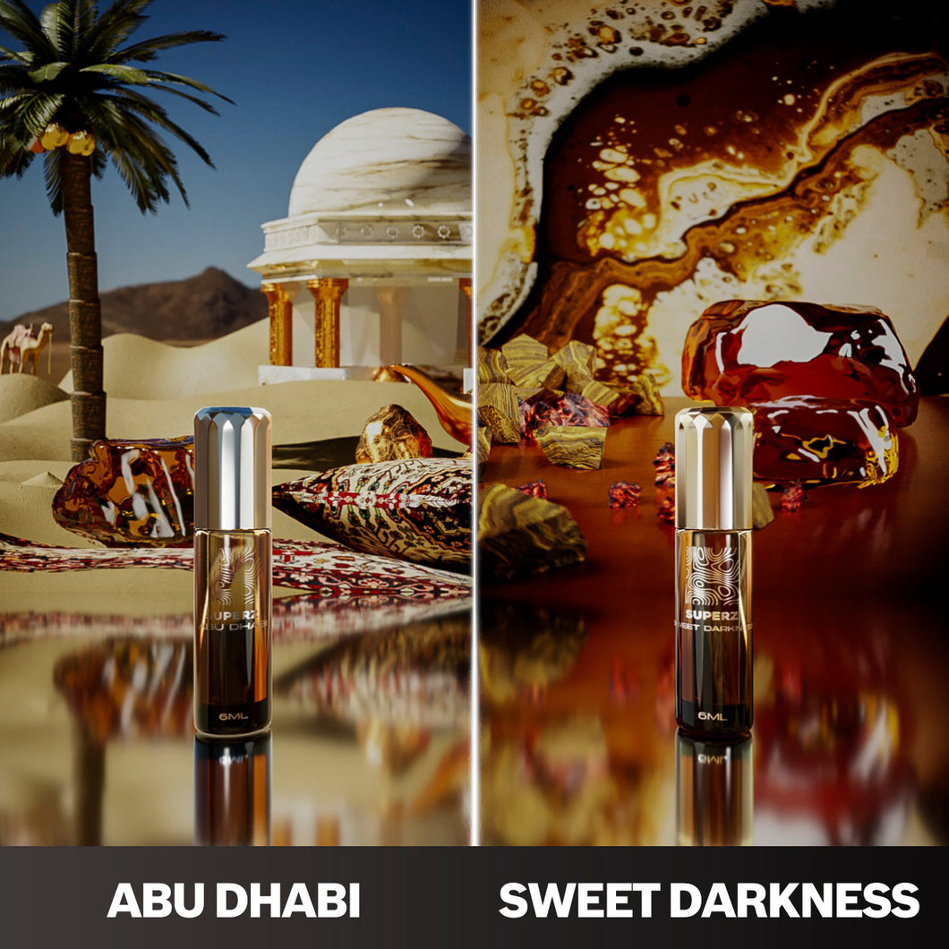 PÁROS SZETT - Abu Dhabi & Sweet Darkness - 2x6 ml - Unisex