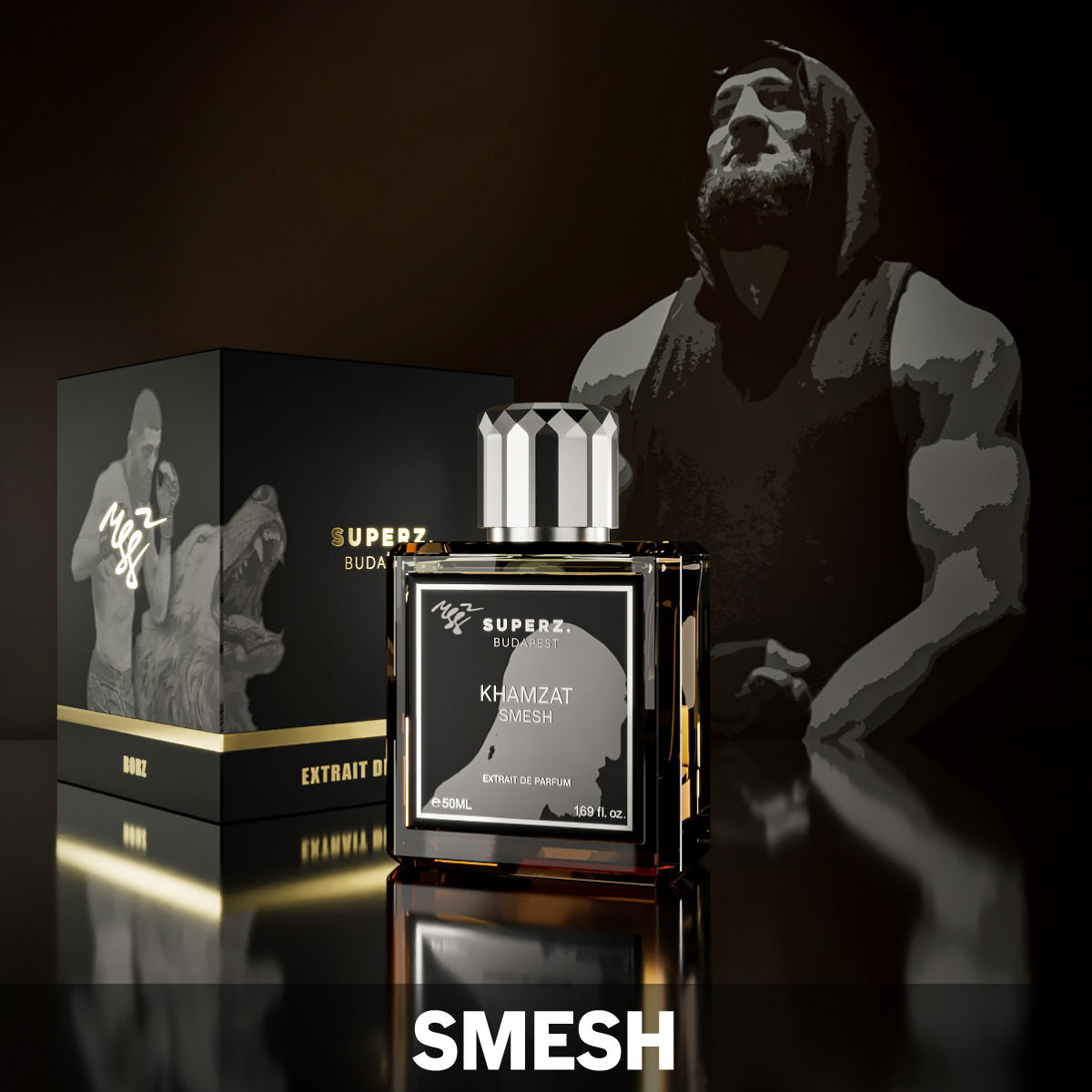Smesh - 50 ml Extrait De Parfum - Unisex - Khamzat - design