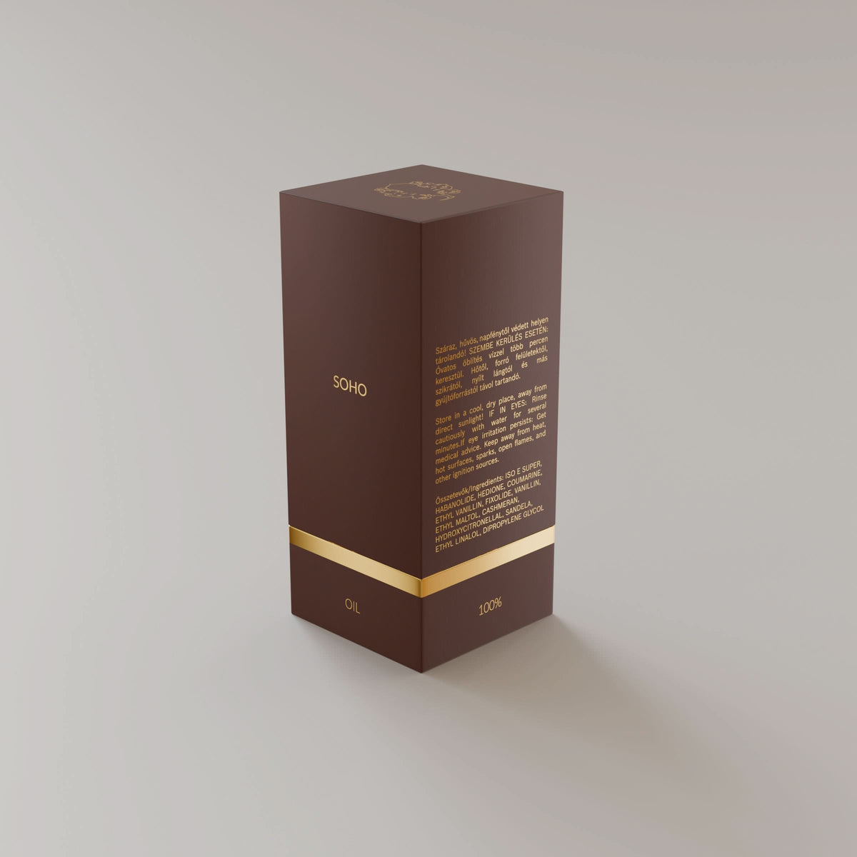 Soho - 6 ml exclusive 100% parfümolaj - Unisex - Megújult dobozban!