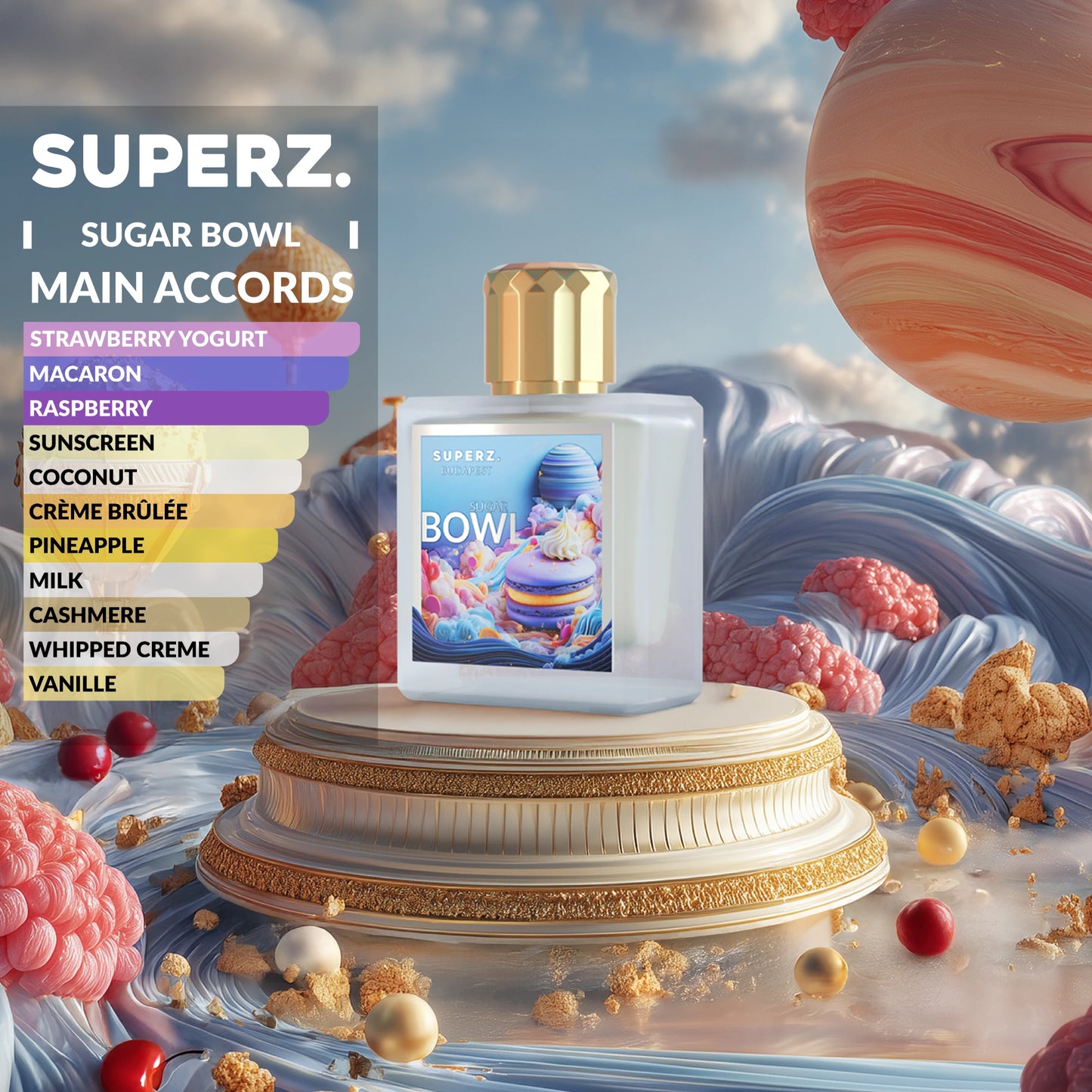 Sugar Bowl - 50 ml Extrait De Parfum - Unisex - Celestial Collection 02