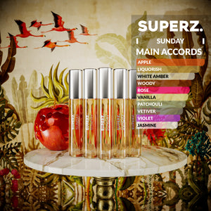 Sunday - 5x10 ml Extrait de Parfum - Unisex