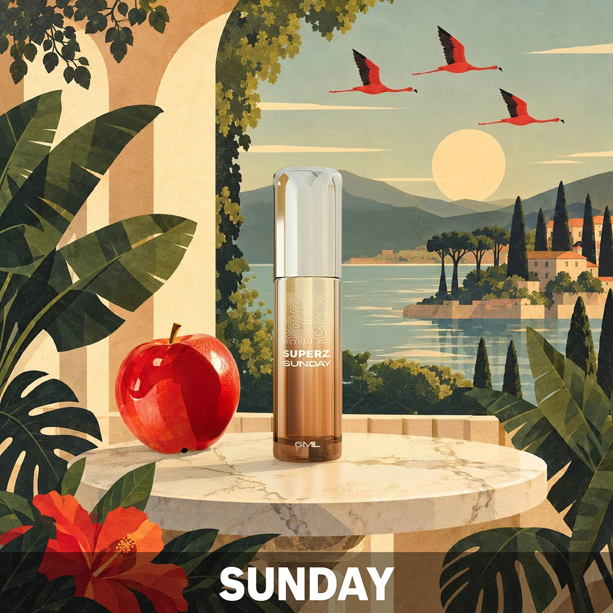 Sunday - 6 ml exclusive 100% parfümolaj - Unisex