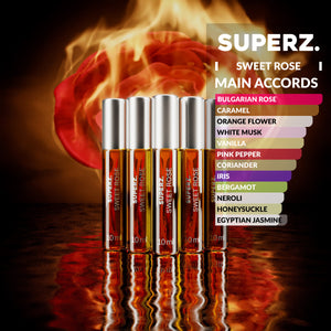 Sweet Rose - 5x10 ml Extrait de Parfum - Női