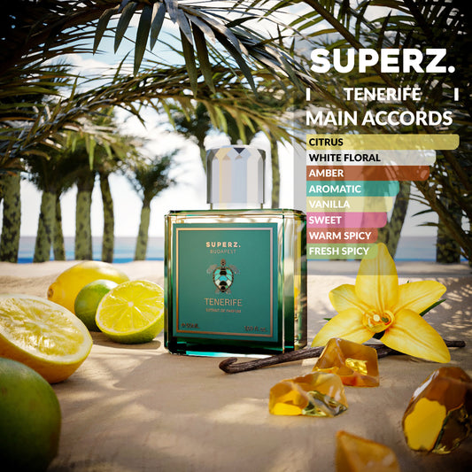 Tenerife - 50 ml Extrait De Parfum - Unisex - Megújult dobozban!