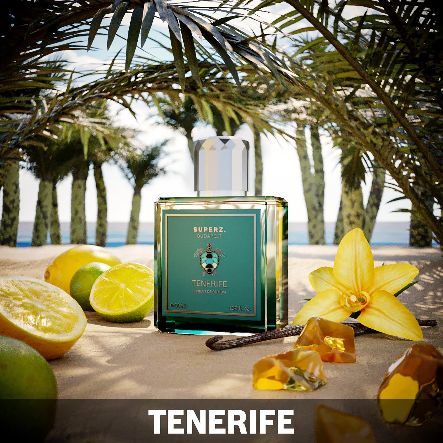 Tenerife - 50 ml Extrait De Parfum - Unisex - Megújult dobozban!