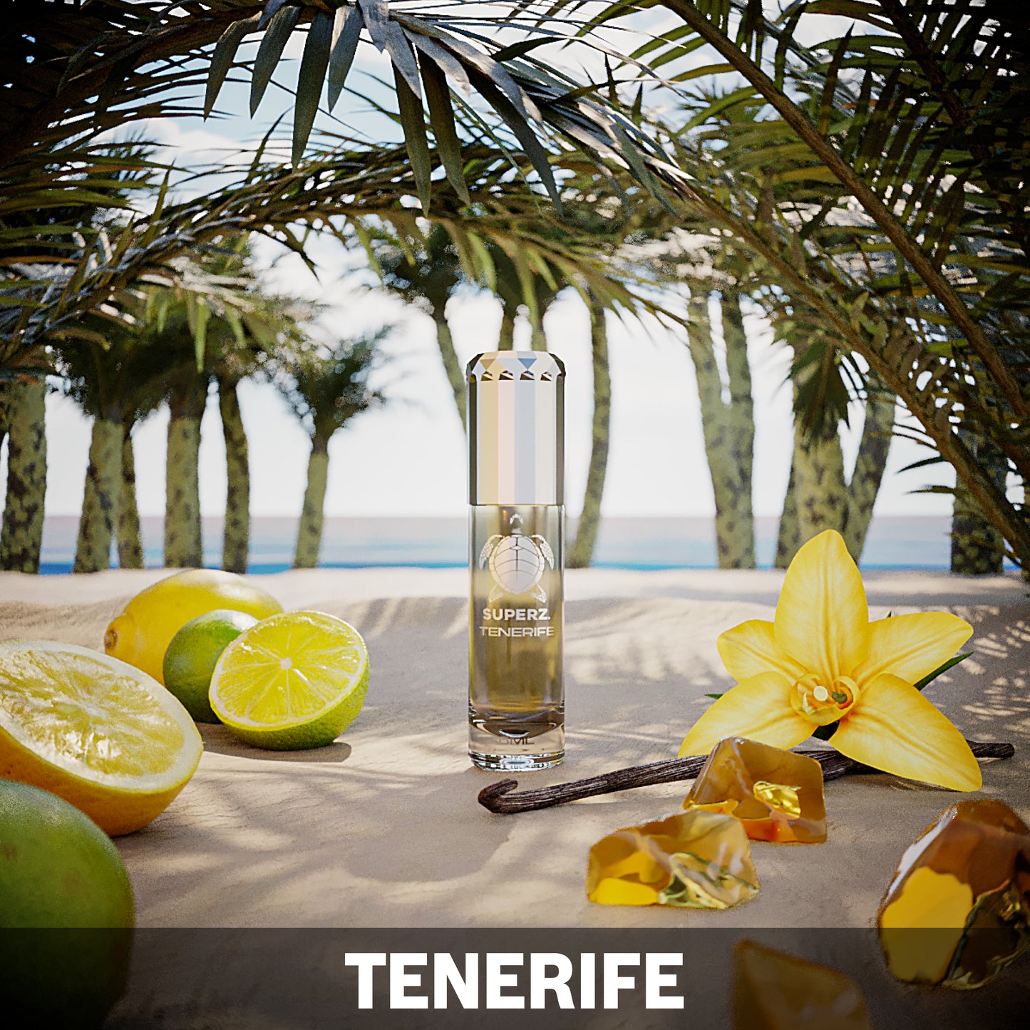 Tenerife - 6 ml exclusive 100% parfümolaj - Unisex - Megújult dobozban!