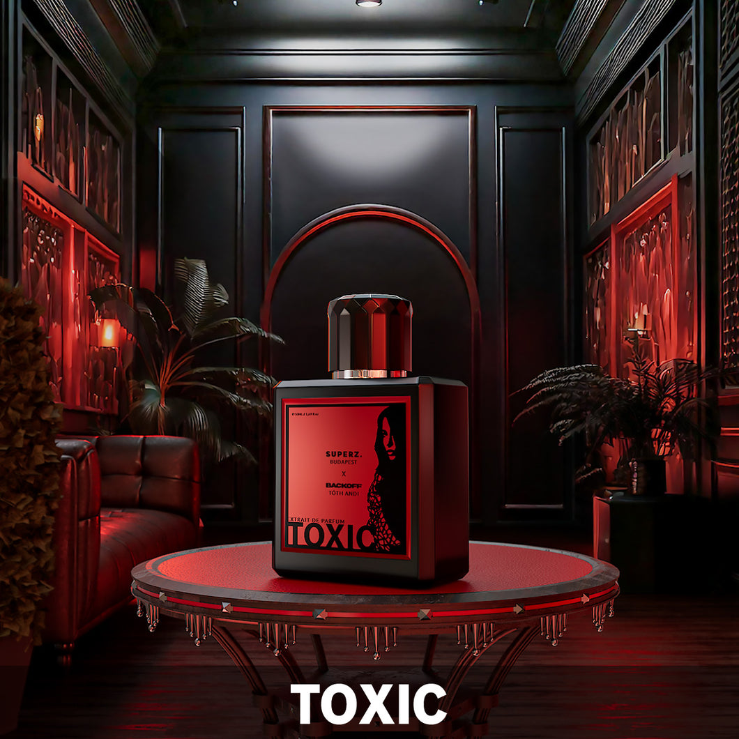 SUPERZ. x BACKOFF by Tóth Andi - Toxic - 50ml Extrait de Parfum - Unisex