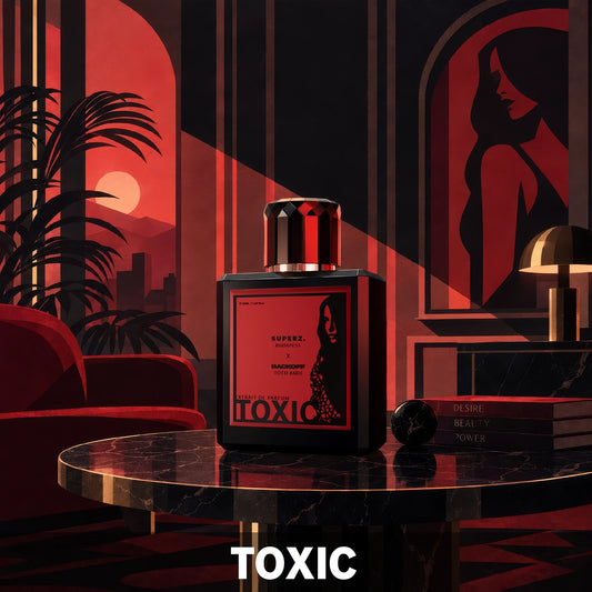 SUPERZ. x BACKOFF by Tóth Andi - Toxic - 50ml Extrait de Parfum - Unisex