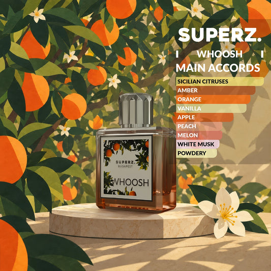 Whoosh - 50 ml Extrait De Parfum - Unisex - Megújult dobozban!
