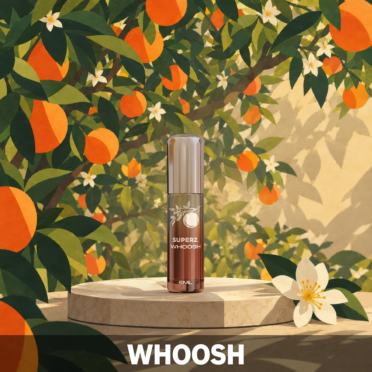 Whoosh - 6 ml exclusive 100% parfümolaj - Unisex - Megújult dobozban!