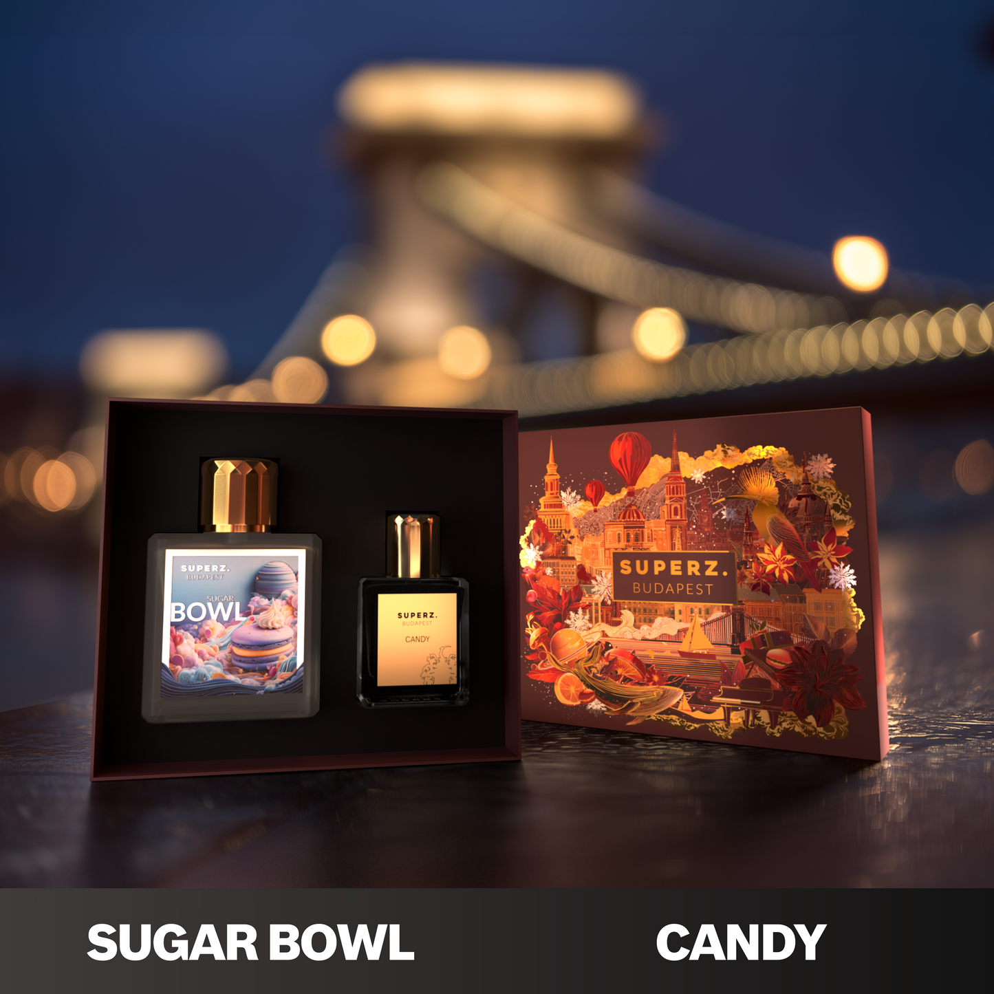Gift Box - Sugar Bowl 50ml & Candy 10ml - Unisex/Női